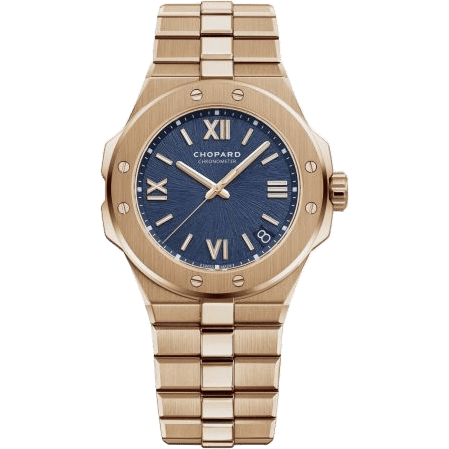 Alpine Eagle 41 Rose Gold / Blue