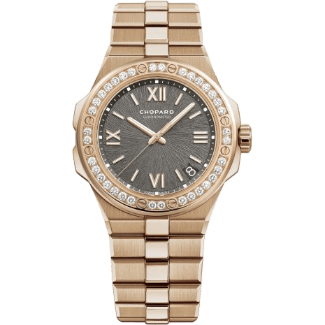 Alpine Eagle 41 Rose Gold / Diamond / Grey