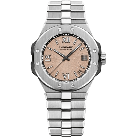 Alpine Eagle 41 Stainless Steel - Titanium / Salmon / Indonesia