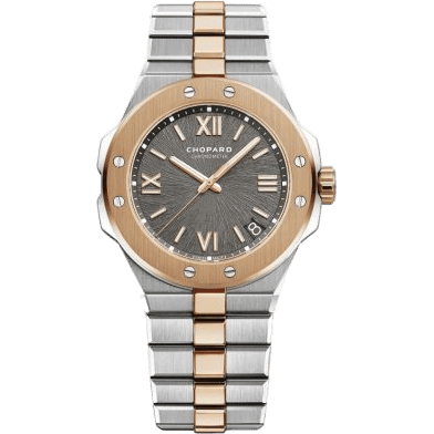 Alpine Eagle 41 Stainless Steel / Rose Gold / Grey