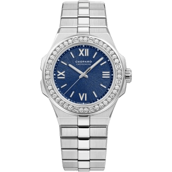 Alpine Eagle 36 Stainless Steel - Diamond / Blue