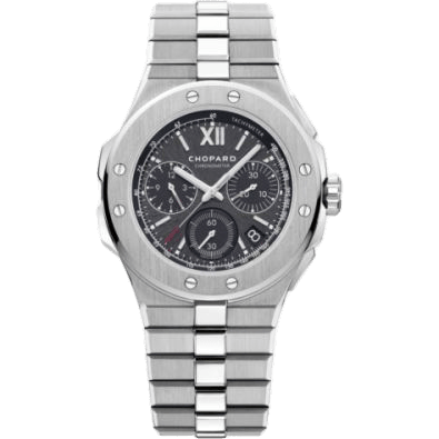 Alpine Eagle XL Chronograph Stainless Steel / Black / Bracelet