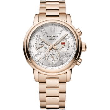 Mille Miglia Chronograph Rose Gold / Silver / Bracelet