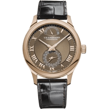 L.U.C Quattro Rose Gold / Brown