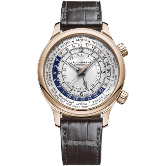 L.U.C Time Traveler One Rose Gold / Silver