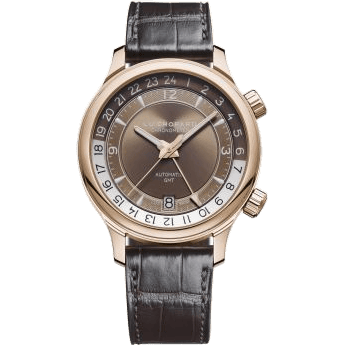 L.U.C Time GMT One Rose Gold / Brown