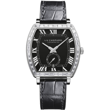 L.U.C. Heritage Grand Crux White Gold - Baguette / Black
