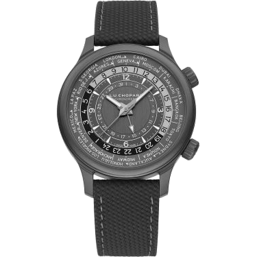 L.U.C Time Traveler One Black