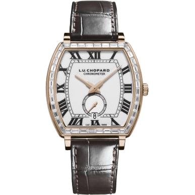 L.U.C. Heritage Grand Crux Rose Gold - Baguette / White