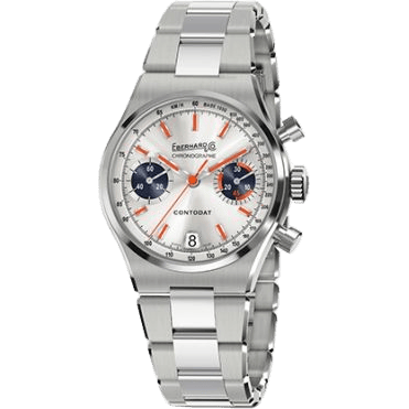 Contodat Chronographe Stainless Steel / Silver