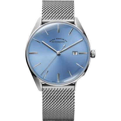 D-Series Stainless Steel / Baby Blue / Milanese