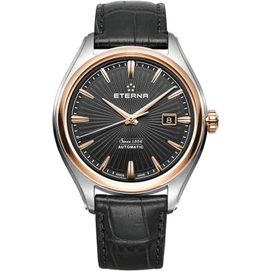Avant-Garde Date Two Tone / Black / Strap