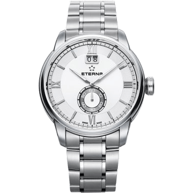 Adventic Quartz Big Date Silver / Bracelet