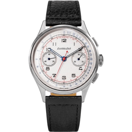 Chronograph Stainless Steel / White / Black Matte