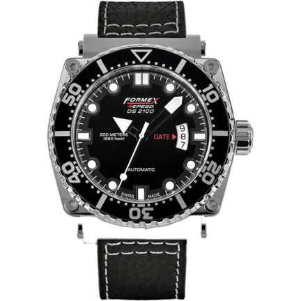 Diver Automatic Black / Calf