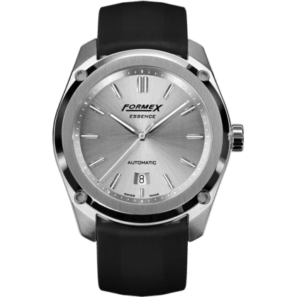 Essence Automatic Silver / Rubber