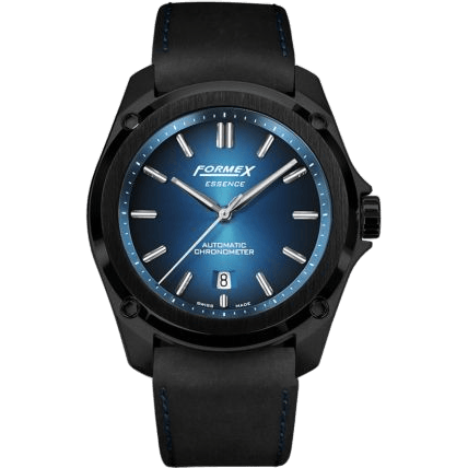 Essence Leggera Automatic Chronometer Electric Blue / Calf