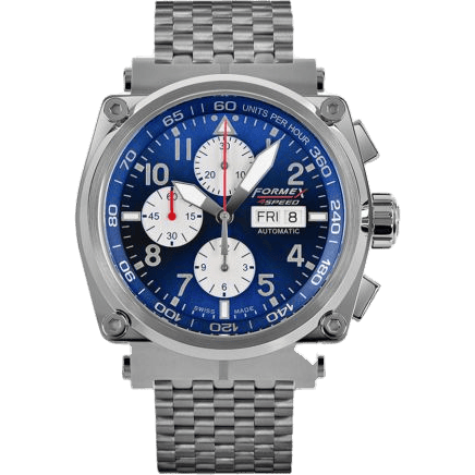 Pilot Automatic Chronograph Blue / Bracelet