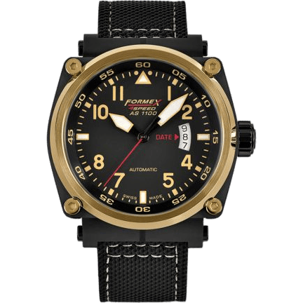 Pilot Automatic Gold / Black / Calf