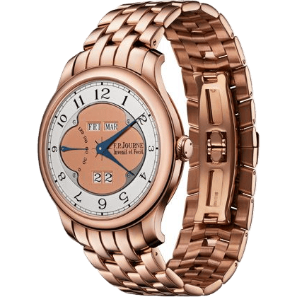 Octa Quantième Perpétuel 42 Rose Gold / Pink / Bracelet