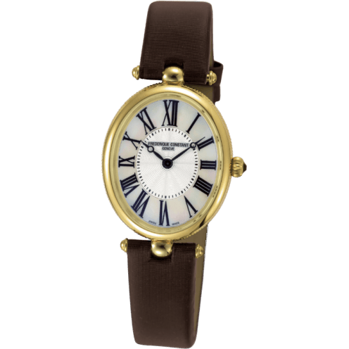 Art Deco Oval Yellow Gold / Silver