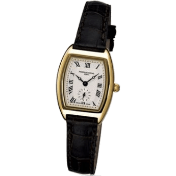 Art Deco Tonneau Small Second Yellow Gold / Silver