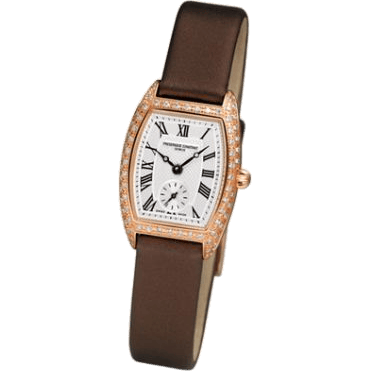 Art Deco Tonneau Small Second Yellow Gold - Diamond / Silver