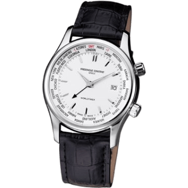 Index Worldtimer Quartz Stainless Steel / Silver