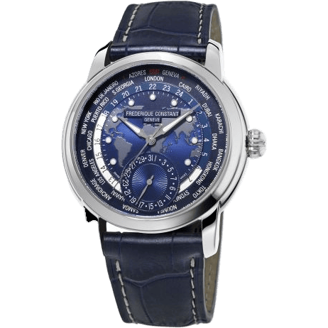Manufacture Worldtimer / Stainless steel / Blue /