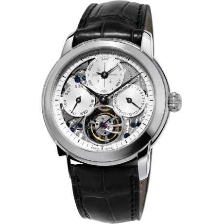 Classic Tourbillon Perpetual Calendar Manufacture / Silver / Skeleton