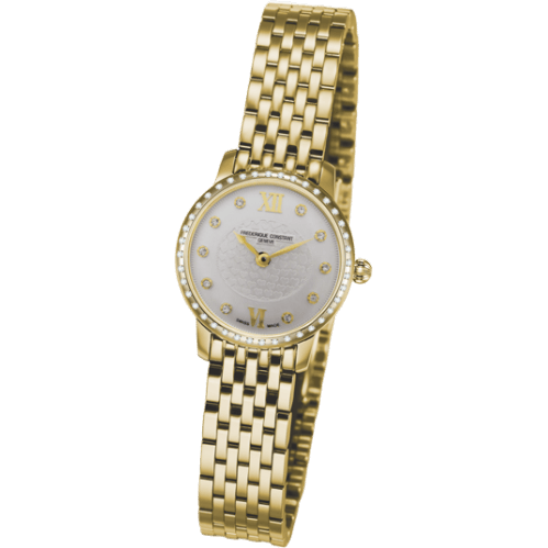 Slimline Mini Yellow Gold - Diamond / Silver / Bracelet