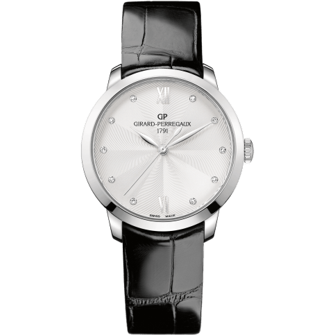 1966 36mm Stainless Steel / Silver / Alligator