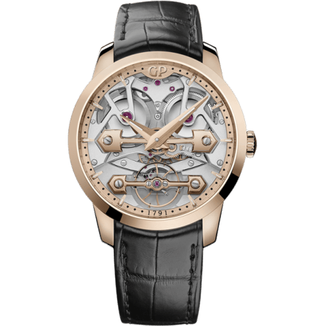 Classic Bridges 45mm Pink Gold / Alligator