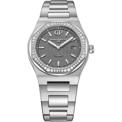 Laureato 34 Quartz Stainless Steel / Diamond / Grey