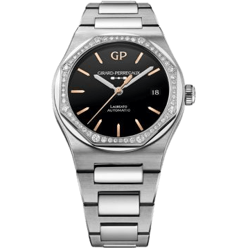 Laureato 38 Automatic Stainless Steel / Diamond / Black Infinity Edition