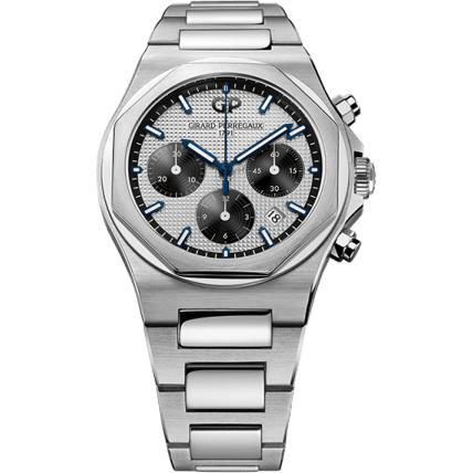 Laureato 42 Chronograph Stainless Steel / Silver Panda / Bracelet