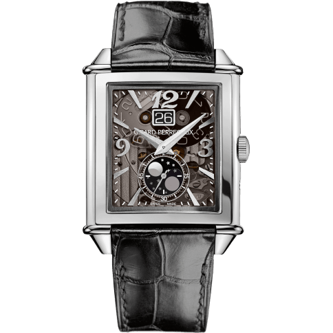 Vintage 1945 XXL Large Date and Moonphases Stainless Steel / Grey Sapphire
