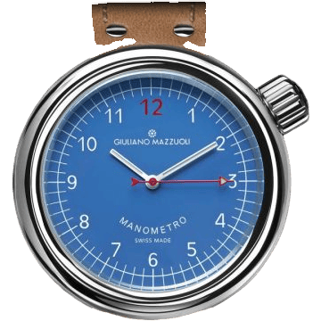 Manometro Polished / Blue