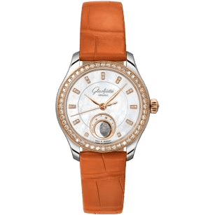 Lady Serenade Luna Stainless Steel - Red Gold - Diamond / MOP