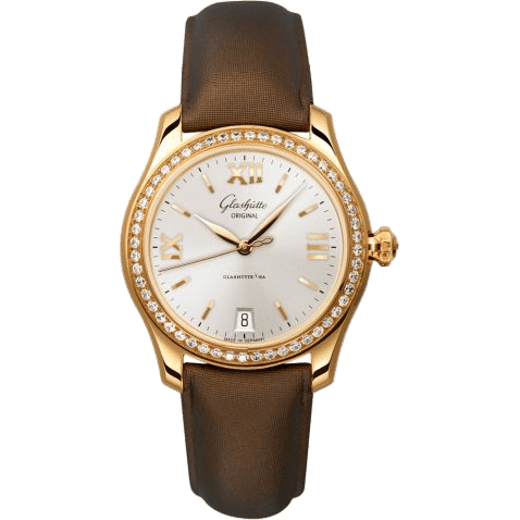 Lady Serenade Rose Gold / Diamond / Silver / Calf - Folding