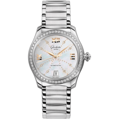 Lady Serenade Stainless Steel / MOP - Index Line / Bracelet
