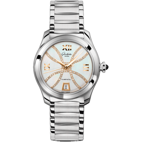 Lady Serenade Stainless Steel / MOP - Index Line / Bracelet