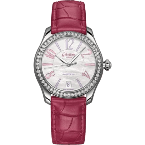 Lady Serenade Stainless Steel - Diamond / MOP / Alligator - Folding