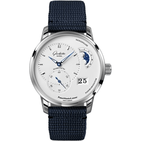 PanoMatic Lunar Stainless Steel / Silver / Synthetic