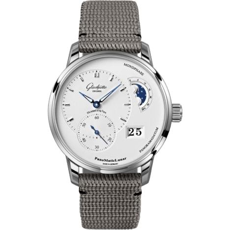 PanoMatic Lunar Stainless Steel / Silver / Synthetic