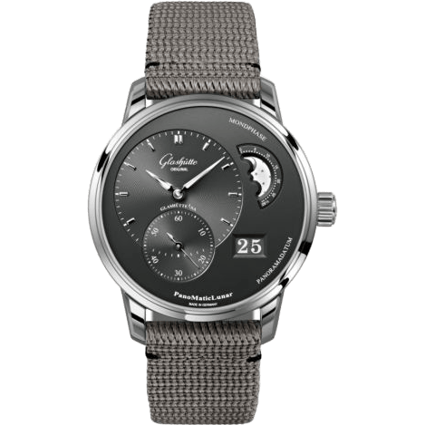 PanoMatic Lunar Stainless Steel / Grey / Synthetic