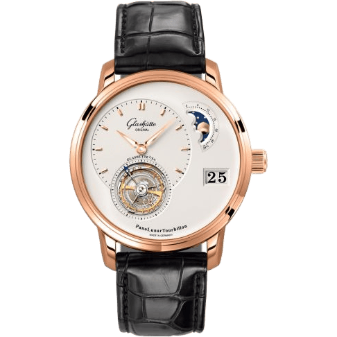 PanoLunar Tourbillon Red Gold / Silver / Alligator / Folding