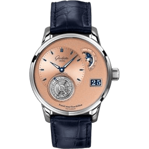 PanoLunar Tourbillon Platinum / Salmon / Alilgator