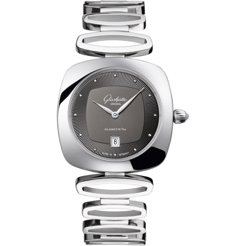 Pavonina Date Stainless Steel / Grey / Bracelet