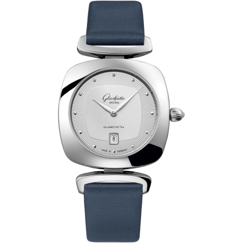 Pavonina Date Stainless Steel / Silver / Calf - Pin